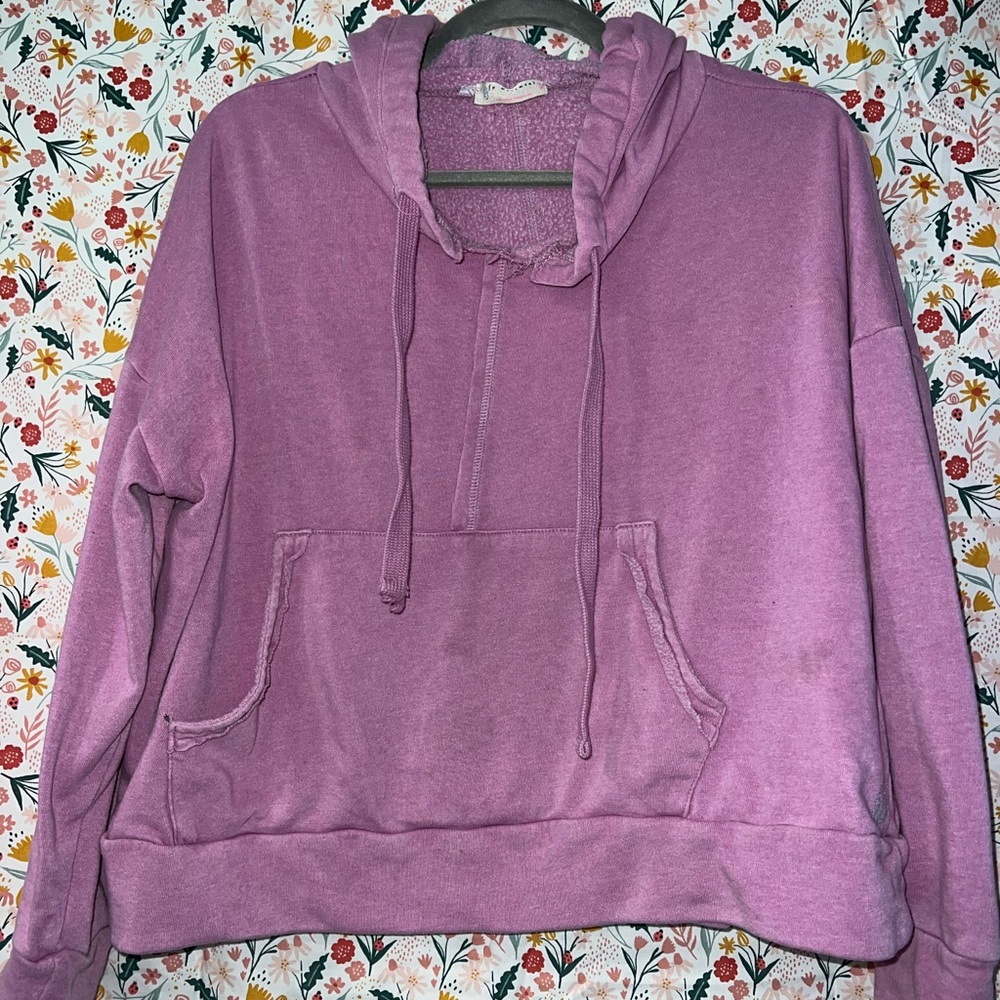 Free People Movement cropped sweat shirt
